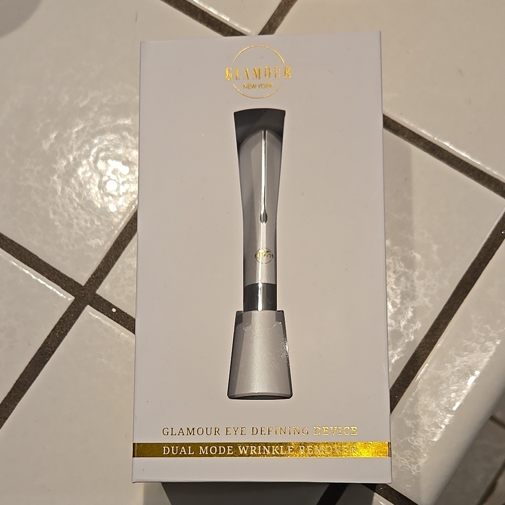 Glamour New York Dual Mode Eye Device - White and Gold